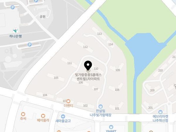 빛가람혁신도시중흥S-클래스센트럴1차 105동4층
